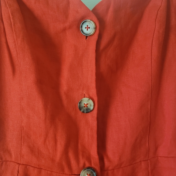 Wilfred Rosalie Linen Midi Dress - Picture 9 of 12